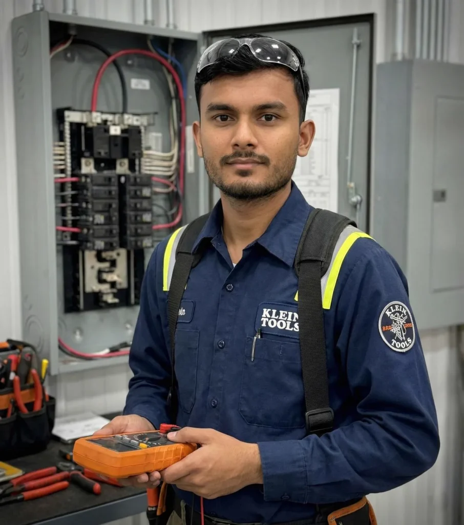Electrician Service Electrician in Multan at work
